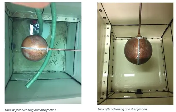water tank chlorination