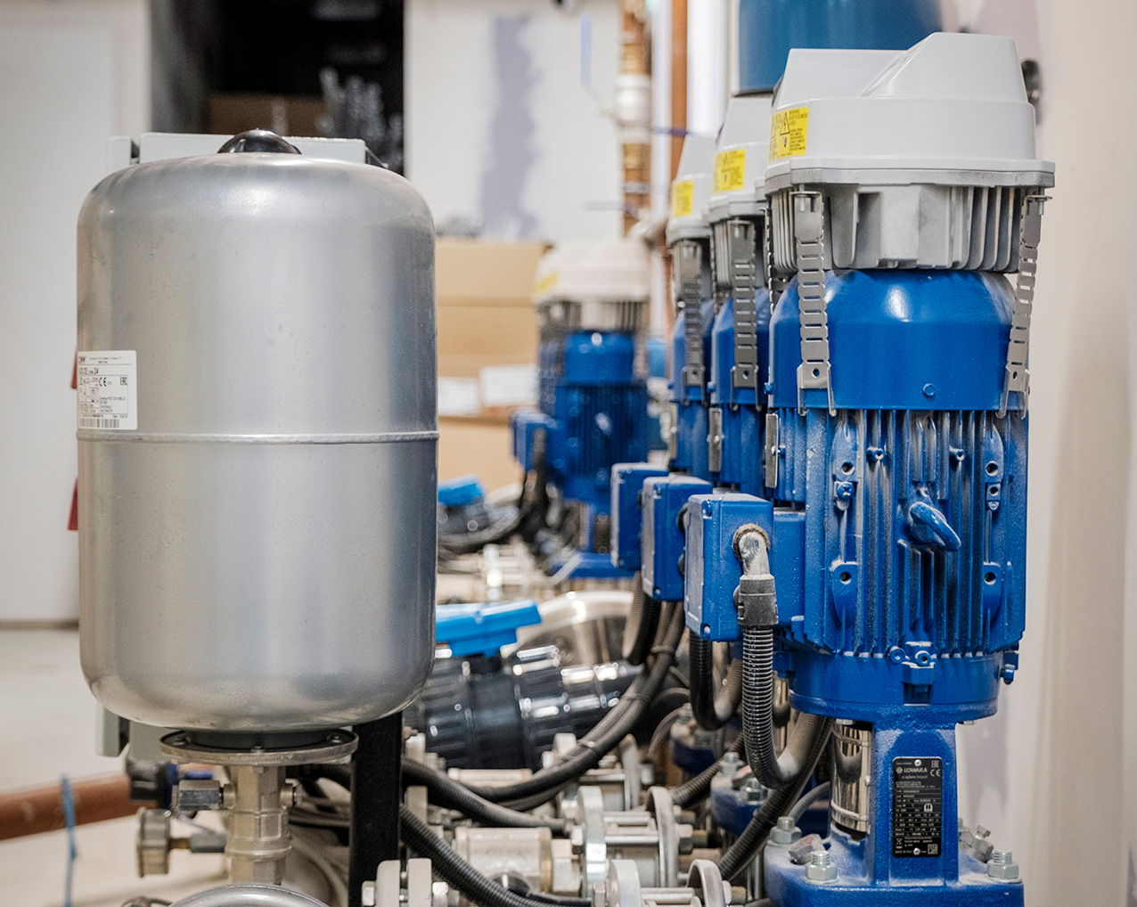 An image of a booster set system