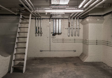 An image of a basement pump