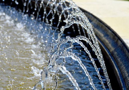 An image of a fountain