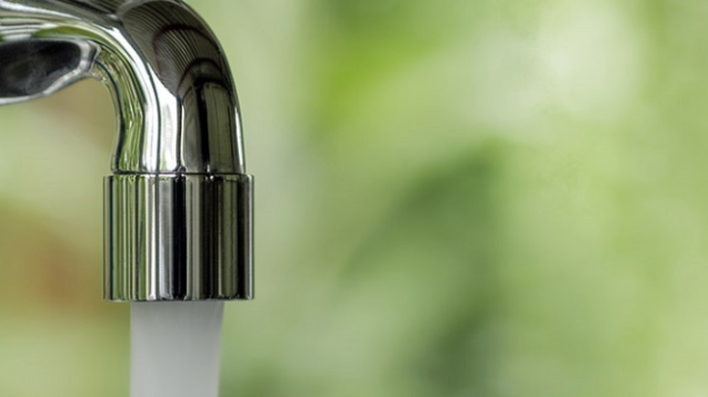 Clean Water Running From Tap