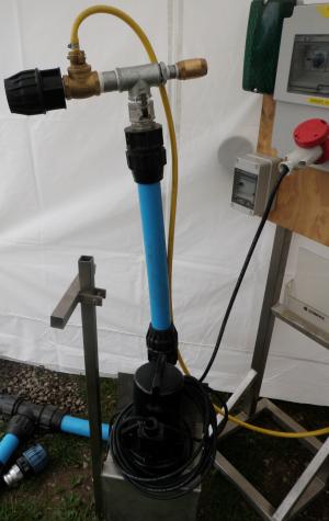 Dirty Water Pump On Farm