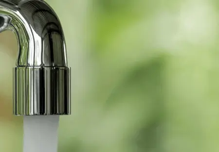 An image of a running tap
