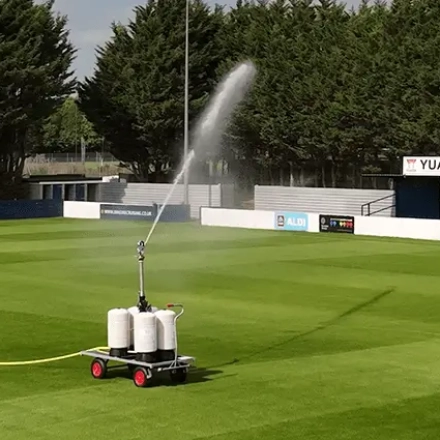 An image of our long reach irrigator