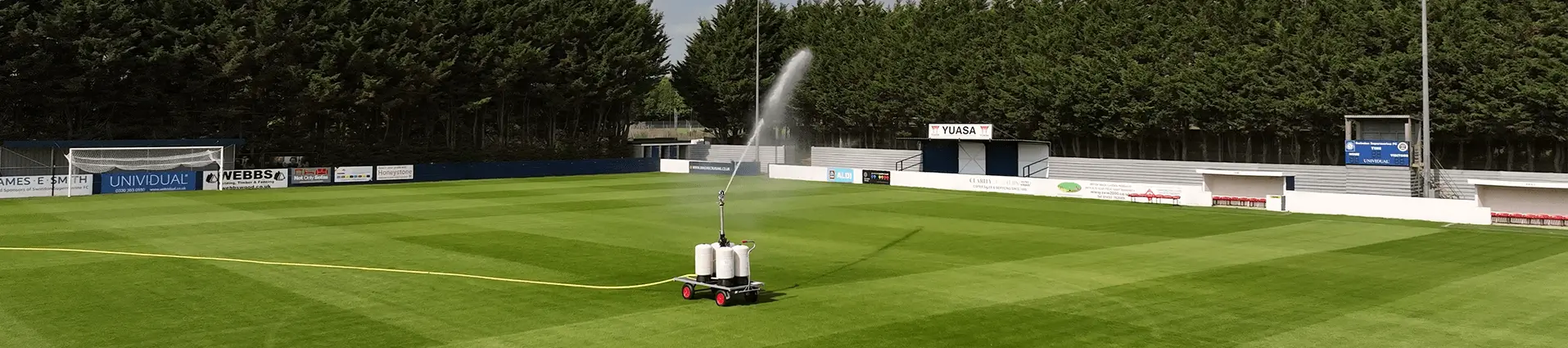 An image of our long reach irrigator