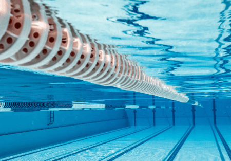 underwater view of a swimming pool