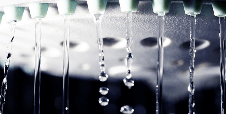Low pressure water coming from shower head