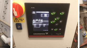 Booster Set Installation at NHS Facility