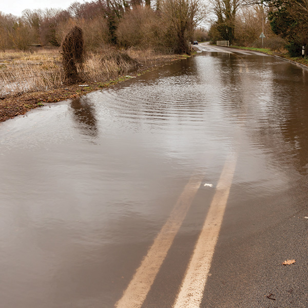 An image of a flooded street