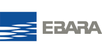 The logo of Ebara