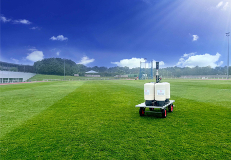 An image of a portable irrigation system