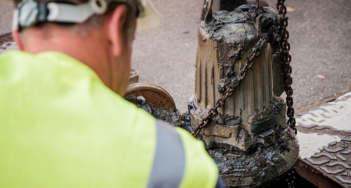 An image of a sewage pump